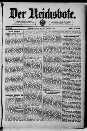Der Reichsbote vom 23.10.1896