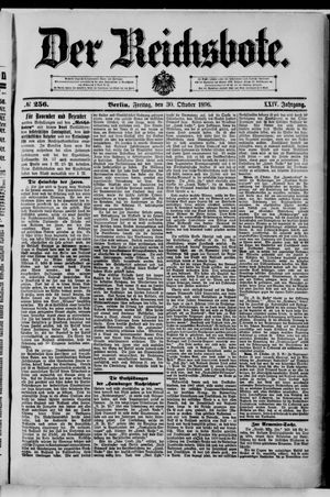 Der Reichsbote vom 30.10.1896