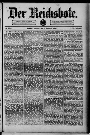 Der Reichsbote vom 08.11.1896