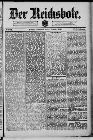 Der Reichsbote vom 03.12.1896