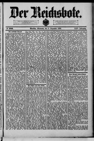 Der Reichsbote vom 09.12.1896