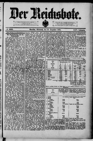 Der Reichsbote vom 16.12.1896