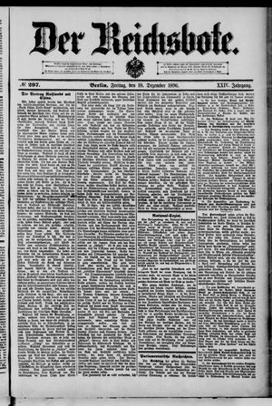 Der Reichsbote vom 18.12.1896