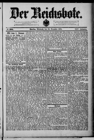 Der Reichsbote vom 23.12.1896