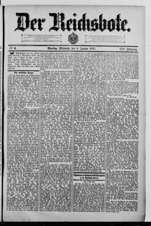Der Reichsbote on Jan 6, 1897