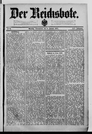 Der Reichsbote vom 09.01.1897