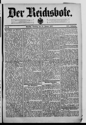 Der Reichsbote vom 10.01.1897