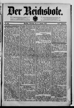 Der Reichsbote vom 17.01.1897