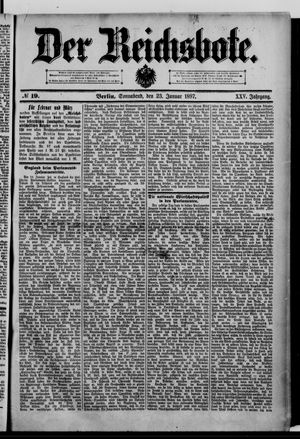 Der Reichsbote vom 23.01.1897