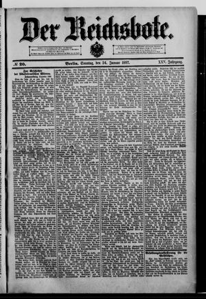 Der Reichsbote vom 24.01.1897