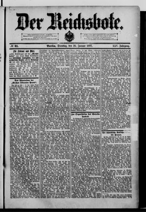 Der Reichsbote vom 26.01.1897