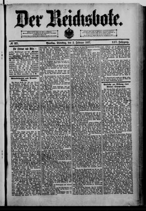 Der Reichsbote on Feb 2, 1897