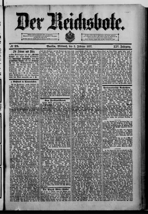 Der Reichsbote on Feb 3, 1897