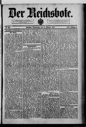 Der Reichsbote vom 11.02.1897