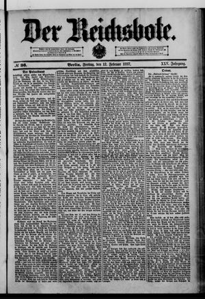 Der Reichsbote on Feb 12, 1897