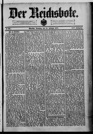 Der Reichsbote on Feb 14, 1897