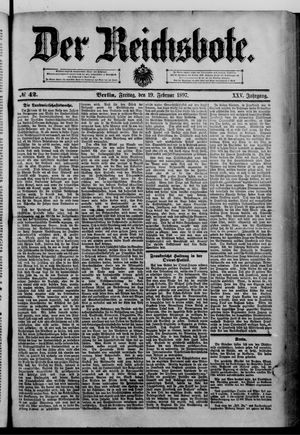 Der Reichsbote on Feb 19, 1897