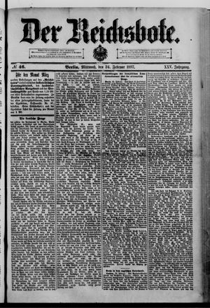 Der Reichsbote vom 24.02.1897