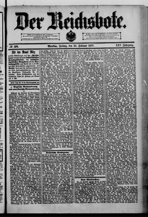 Der Reichsbote vom 26.02.1897