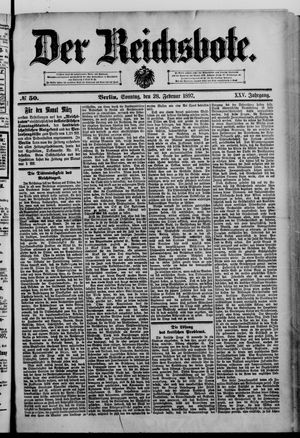 Der Reichsbote vom 28.02.1897