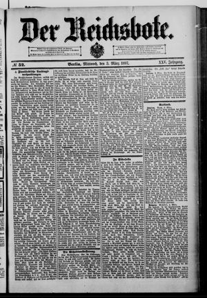 Der Reichsbote vom 03.03.1897