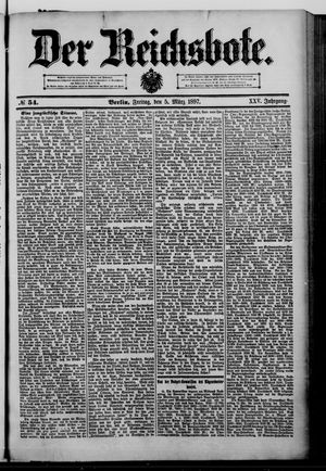 Der Reichsbote on Mar 5, 1897