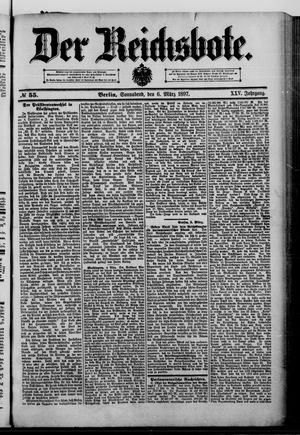 Der Reichsbote on Mar 6, 1897