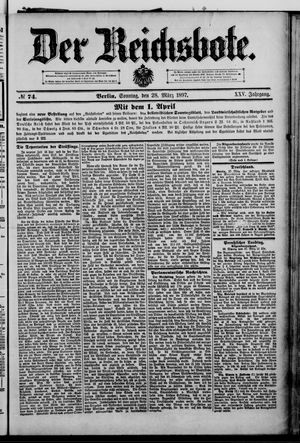 Der Reichsbote vom 28.03.1897