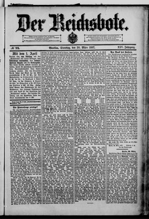 Der Reichsbote on Mar 30, 1897