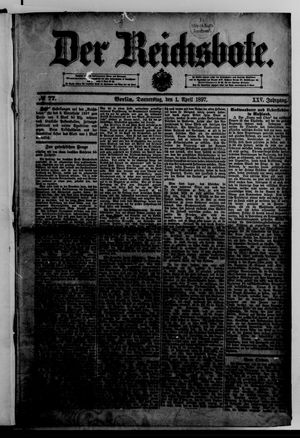 Der Reichsbote vom 01.04.1897