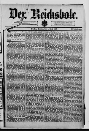 Der Reichsbote on Apr 4, 1897