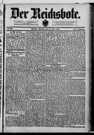 Der Reichsbote vom 28.04.1897