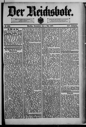Der Reichsbote vom 01.05.1897