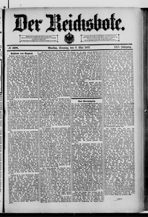 Der Reichsbote on May 9, 1897