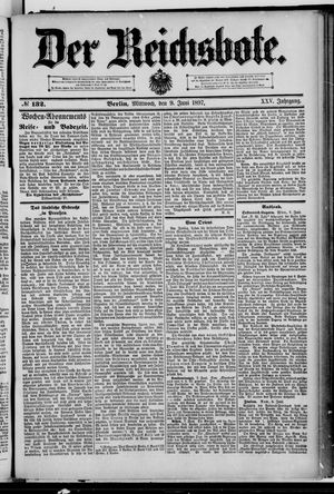 Der Reichsbote vom 09.06.1897