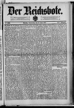 Der Reichsbote vom 17.06.1897