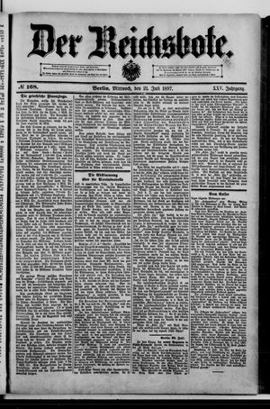 Der Reichsbote vom 21.07.1897
