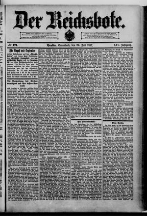 Der Reichsbote vom 24.07.1897