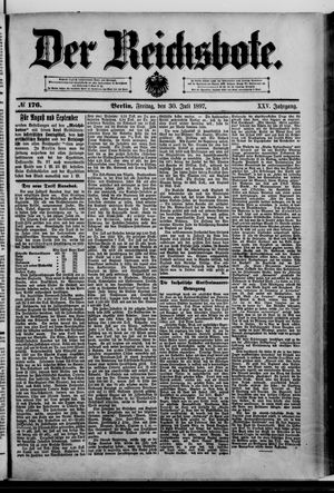 Der Reichsbote on Jul 30, 1897