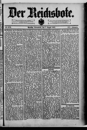 Der Reichsbote vom 07.08.1897