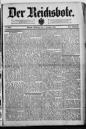 Der Reichsbote vom 08.12.1897