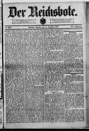 Der Reichsbote vom 12.12.1897