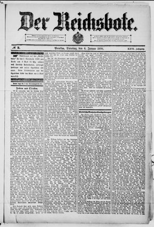 Der Reichsbote on Jan 4, 1898
