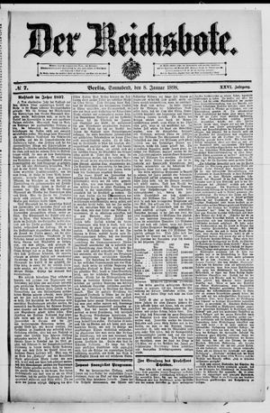 Der Reichsbote vom 08.01.1898
