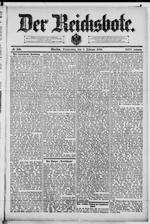 Der Reichsbote vom 03.02.1898