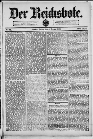 Der Reichsbote vom 04.02.1898