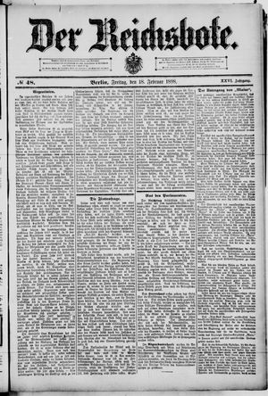 Der Reichsbote vom 18.02.1898