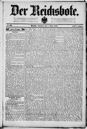 Der Reichsbote vom 06.03.1898