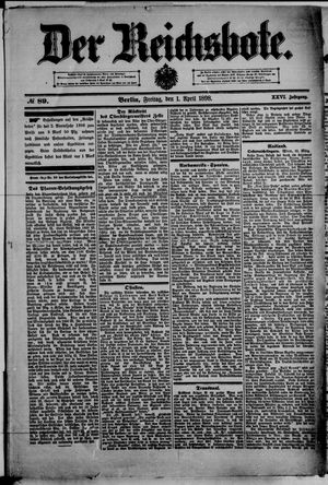 Der Reichsbote vom 01.04.1898