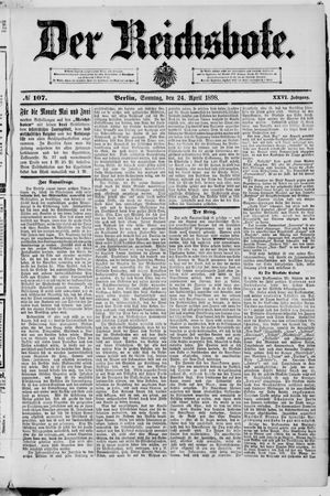 Der Reichsbote vom 24.04.1898